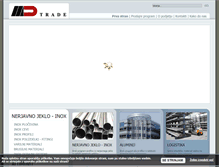 Tablet Screenshot of md-trade.si